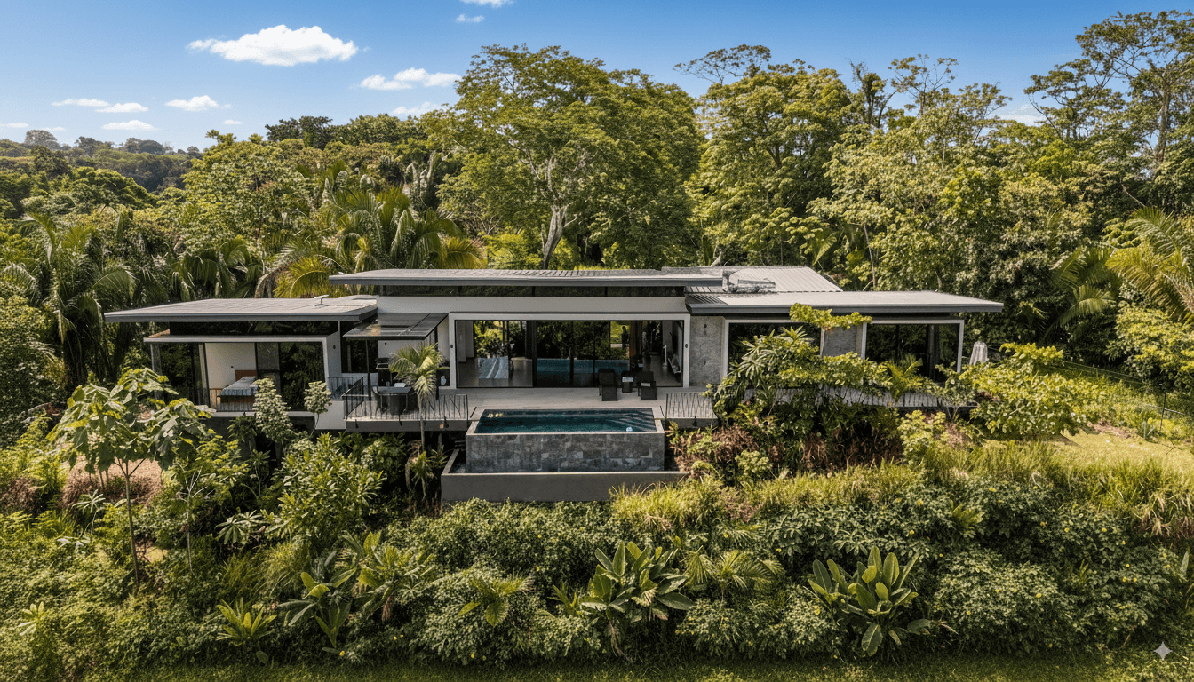 Casa Foil - Luxury oceanfront residence with contemporary design